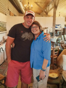 Mark Massey and Kathy Johnston of The Compound Round Top Texas