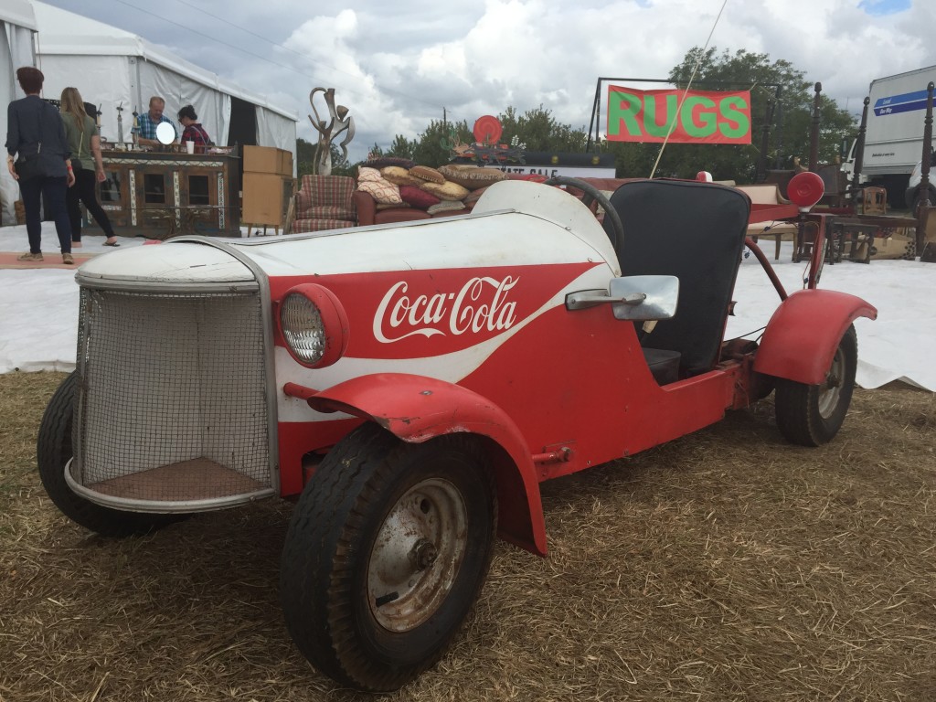 Grab a Coke buggy at Arbor International Antiques & Interior Design Show in Round Top.