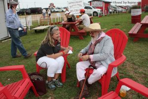 Katie Stavinoha Derrill Osborn at Round Top Antiques Show