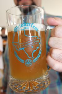 Rotary Club of La Grange Oktoberfest beer stein