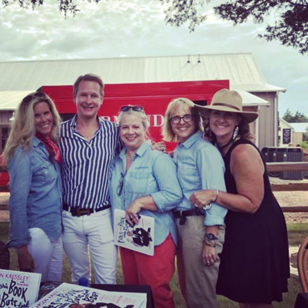 Carson Kressley Does Designer Dream Spree in Round Top with Roundtop.com girls