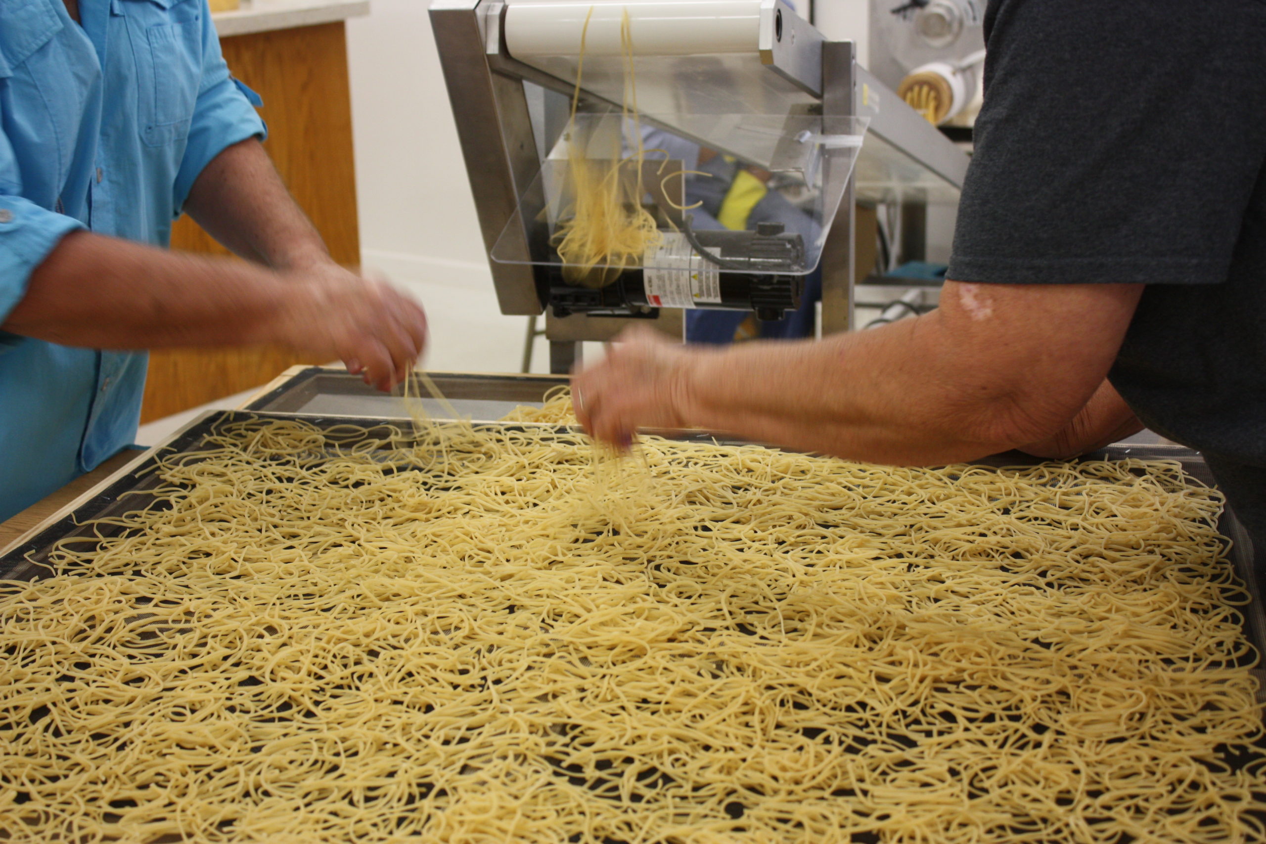 Oodles of Noodles made by ladies in Serbin Texas