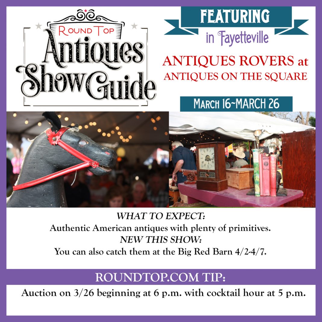 Round Top Antiques Show Advertisers Showcase