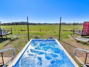 Porches pools pits and patios