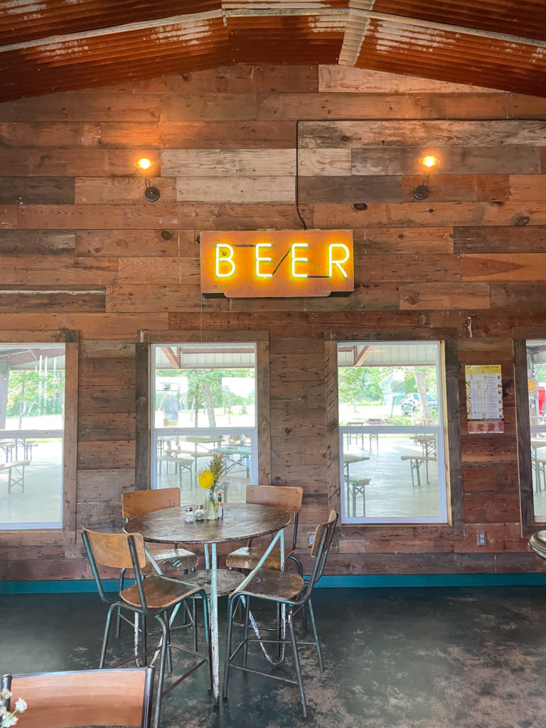 The Vintage Hideaway's bar