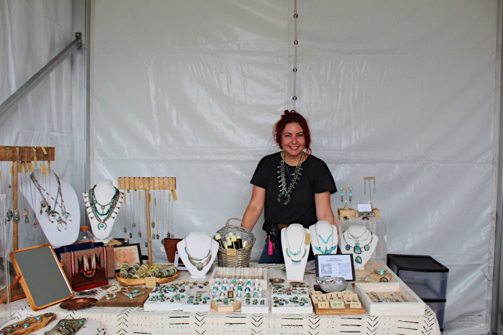 Three Wolves Trading at the Maker's Mart.