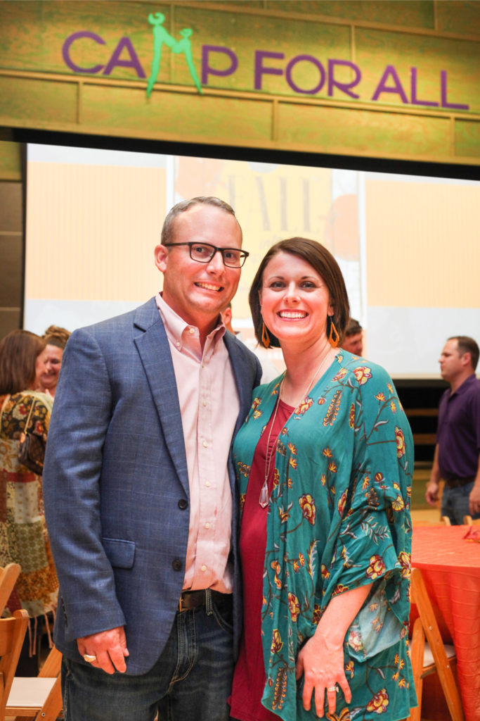 Camp For All supporters Kyle and Mindy Marten.