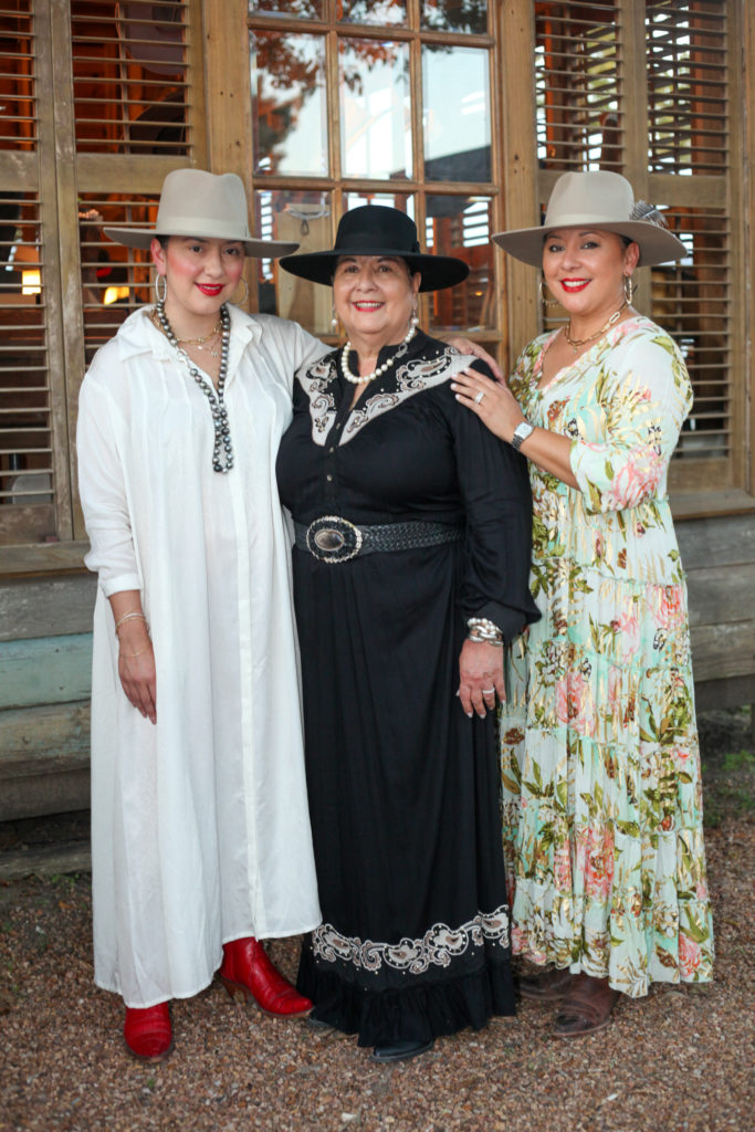 Mother and daughters at Zapp Hall