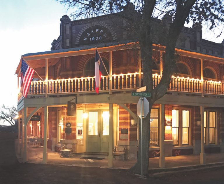 Grand Fayette Hotel at night copy 768x630