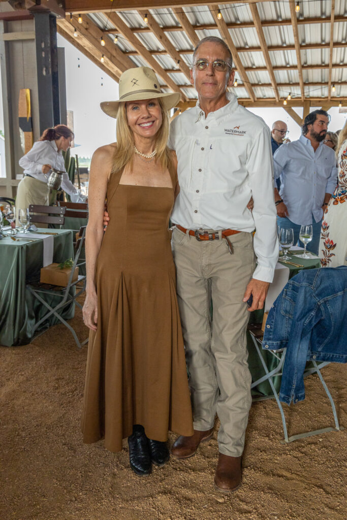 Bambi A’Lynn Bratton & David Bratton at The Halles Benjamin Moore Designer Dinner (Photo by Jordan Geibel)