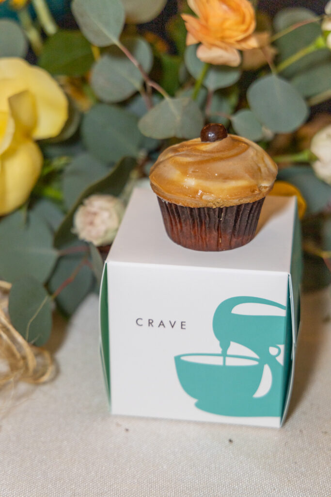 Crave cupcakes made for a sweet finale at The Halles Benjamin Moore Designer Dinner (Photo by Jordan Geibel)
