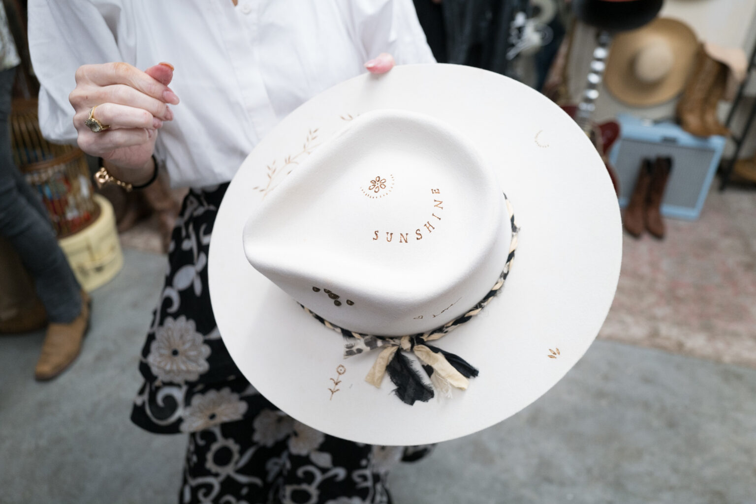 Round Top Regular Teressa Foglia Turns a Barn Into a Stunning Hat