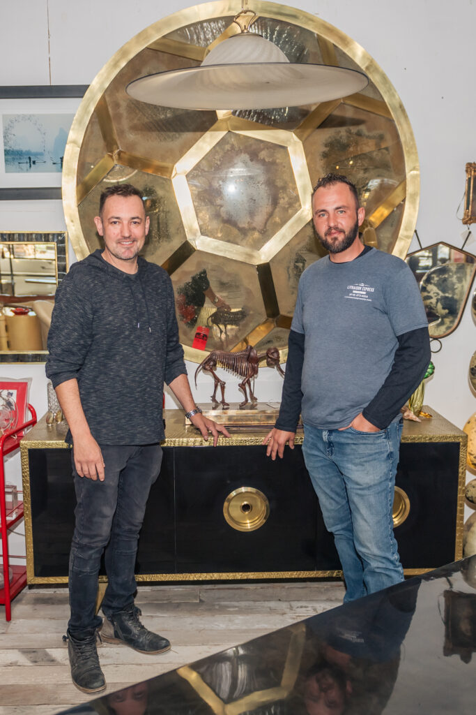 RDS_1688 Little Paris Antiques’ Paul Schembri, Baptiste Schembri (Photo by Heather Robards)