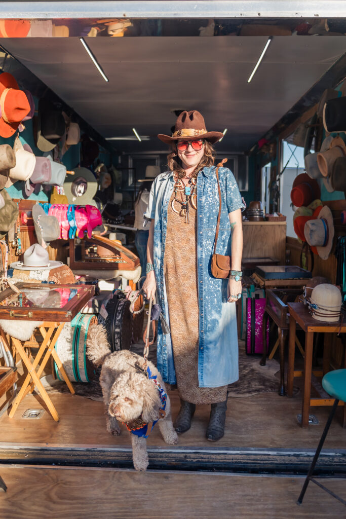 RDS_2062 Alex Venzke with Basil (Photo by Heather Robards)