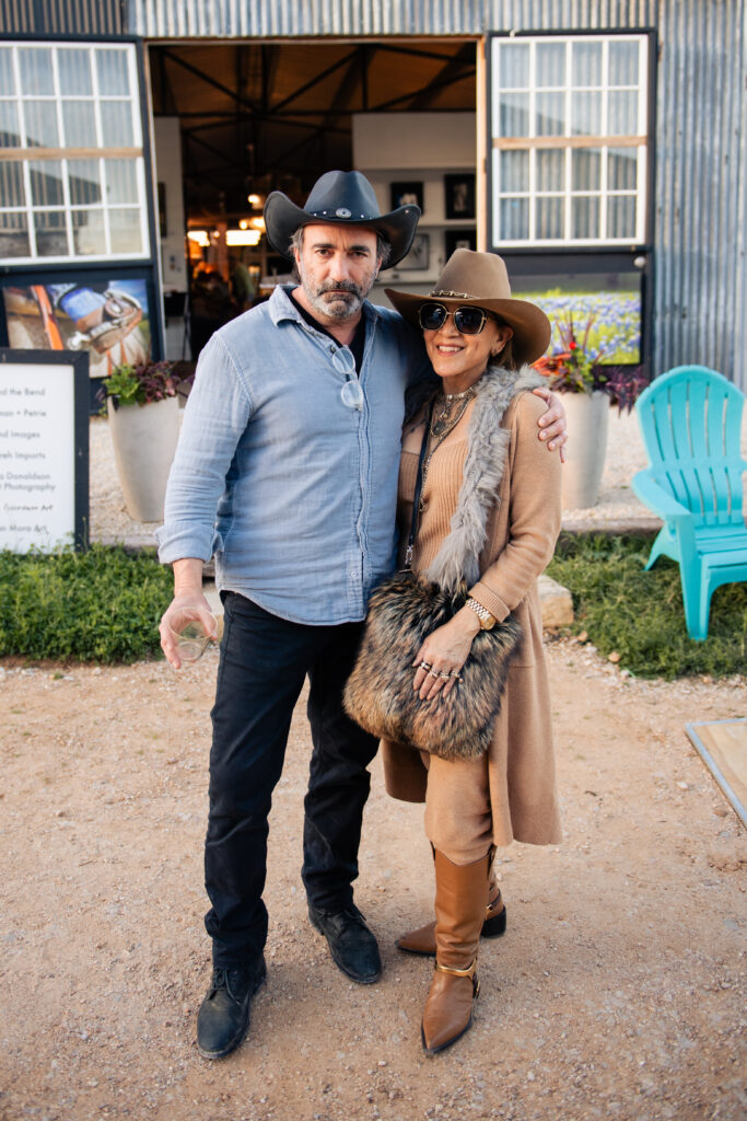 RDS_2239 Jim Kastleman, Ester Gamez of Ester Gamez Jewelry (Photo by Heather Robards)