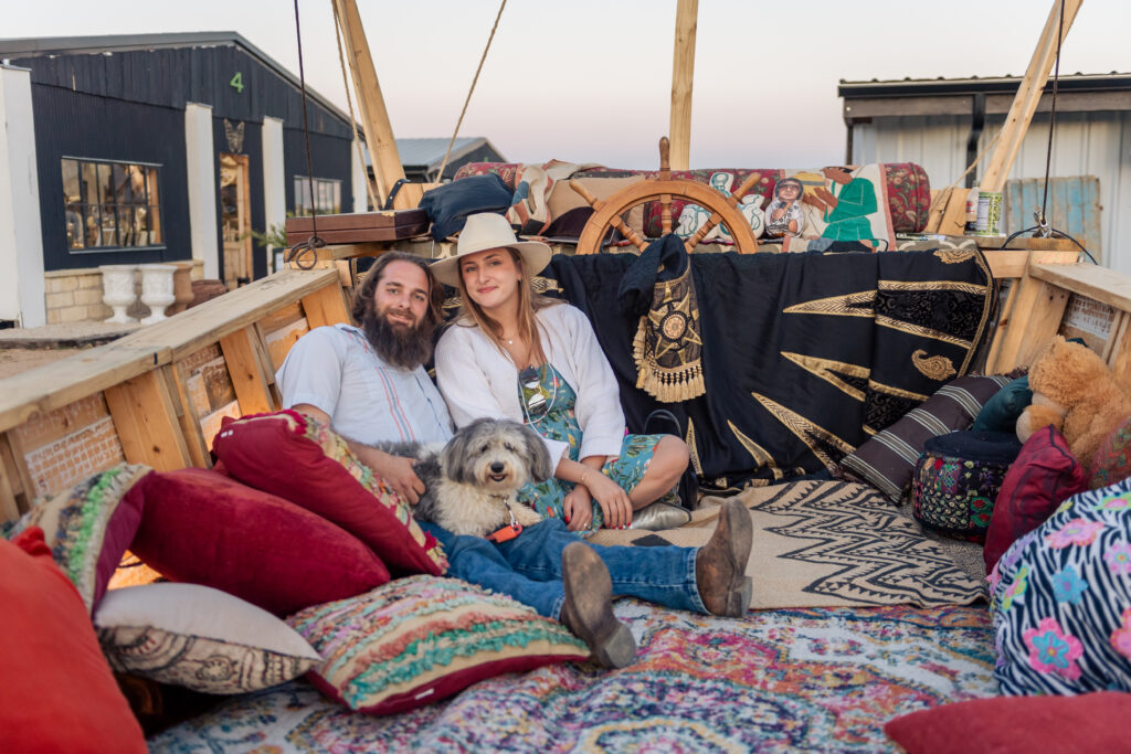 RDS_2311 Ben Kastleman, Jordan Geibel with Paloma (Photo by Heather Robards)