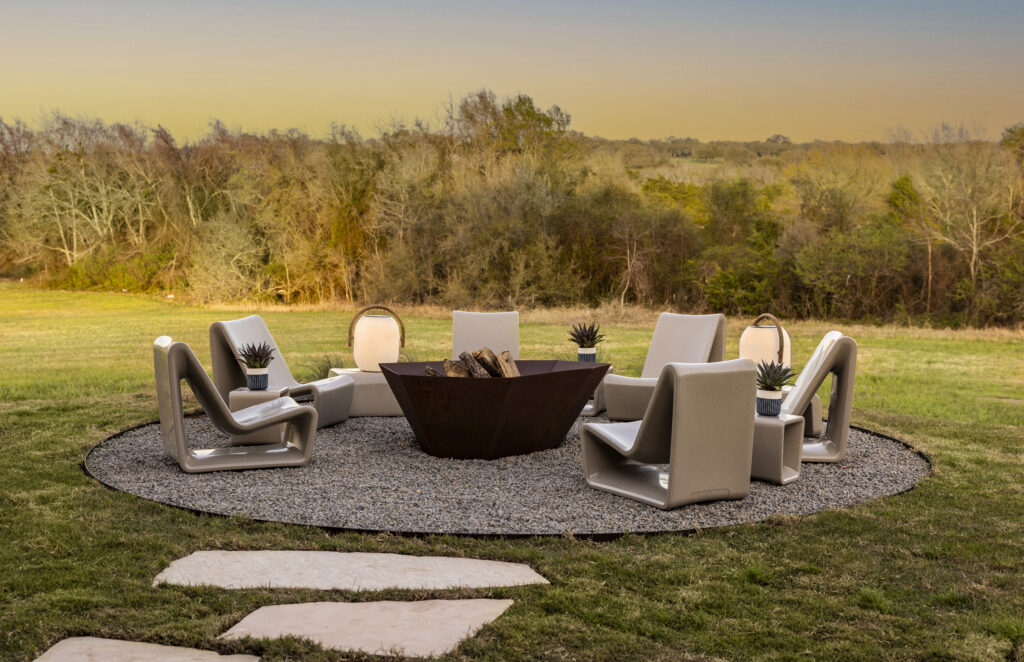 EXTERIOR FIRESIDE SEATING – Darla Bankston May