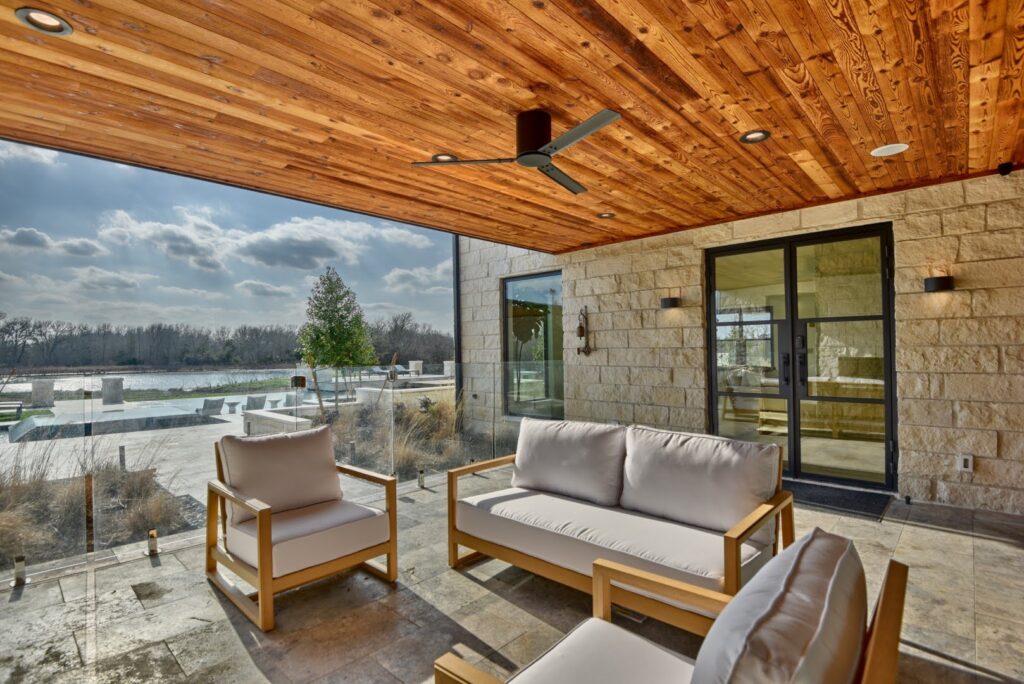 Exterior Rear Patio Right View A (Large)