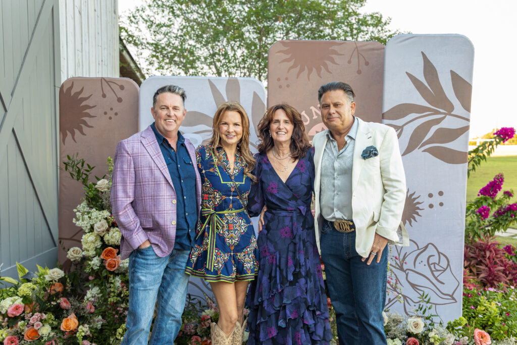 Jason & Lauren Ellis along with board member, Joe Newcomb and his wife, Penny Newcomb