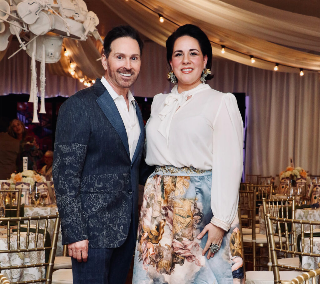5. Festival Hill Gala co-chairs Dennis Brackeen and Jenna McPhail 2 (Photo by Chris Pierre Bachman)