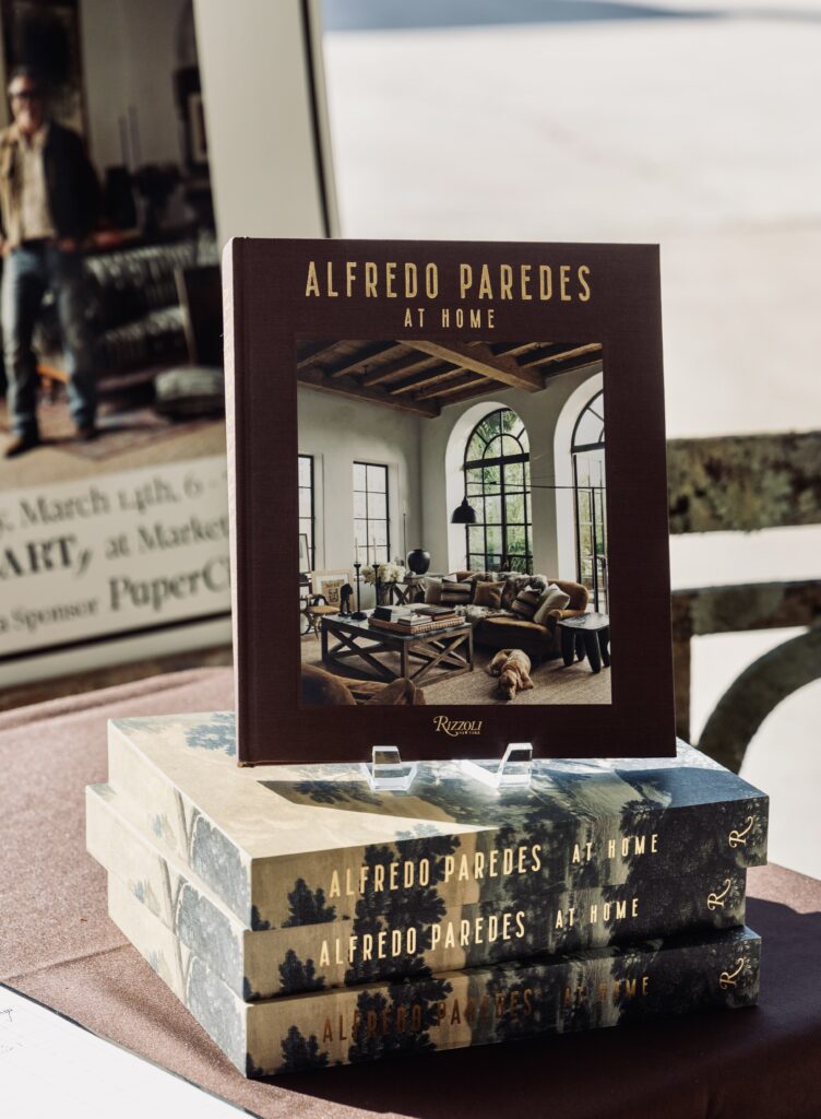 “Alfredo Paredes at Home” with its custom coverbook