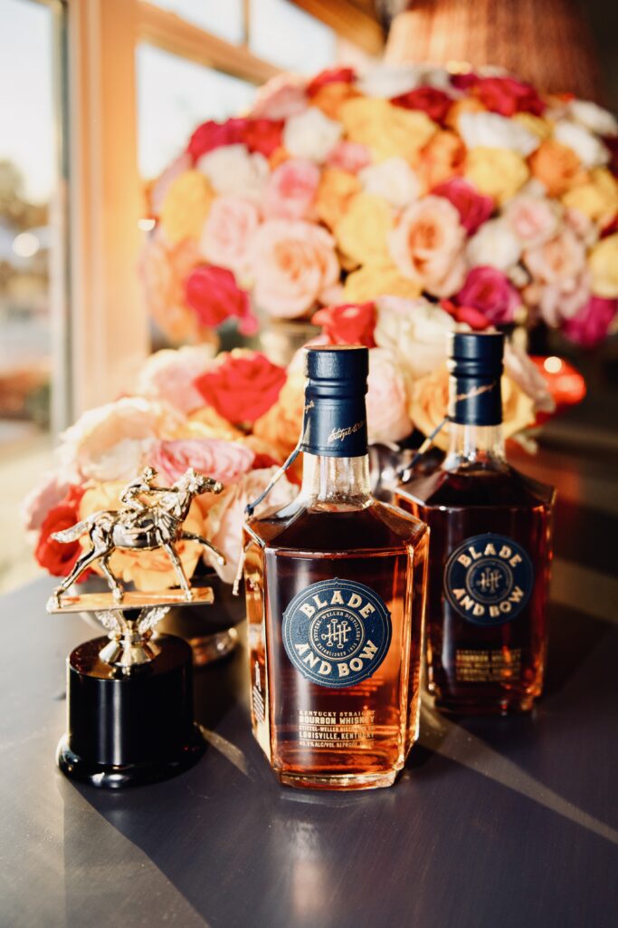 Blade and Bow Kentucky Straight Bourbon Whiskey for the Mint Juleps (Photo by Heather Robards)