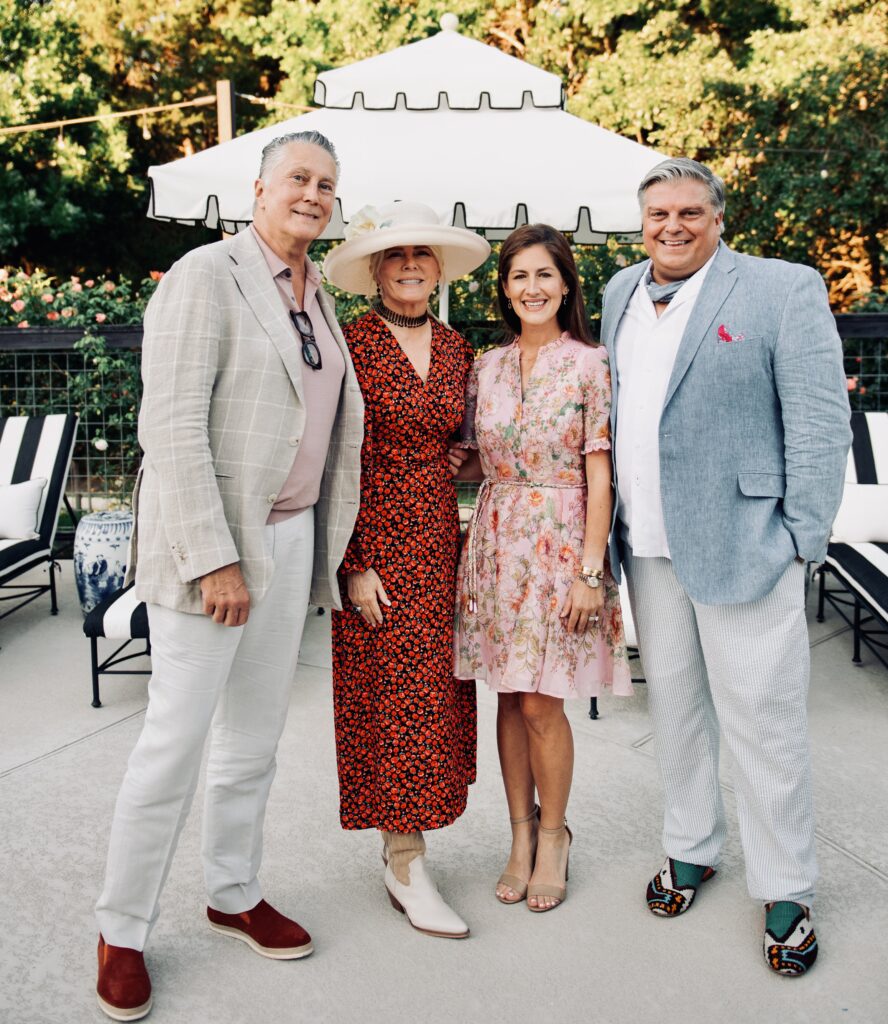 Greg Fourticq, Kathy Young, Sofia Massey, John Cone (Photo by Heather Robards)