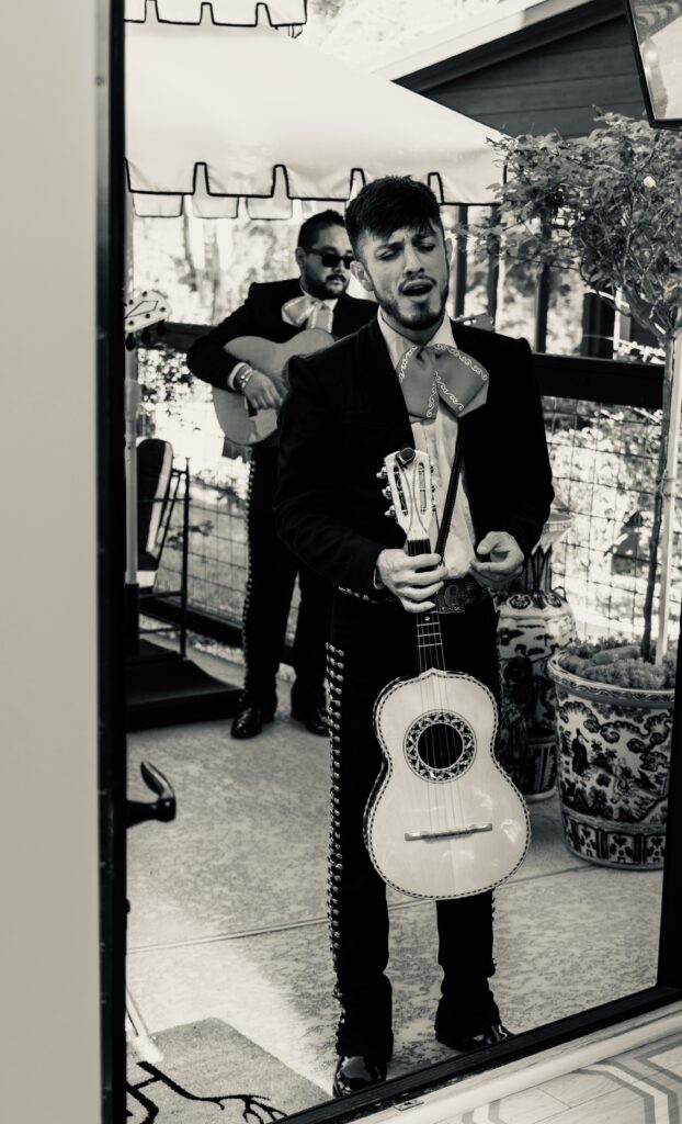Mariachis at the dinner at Red Antler