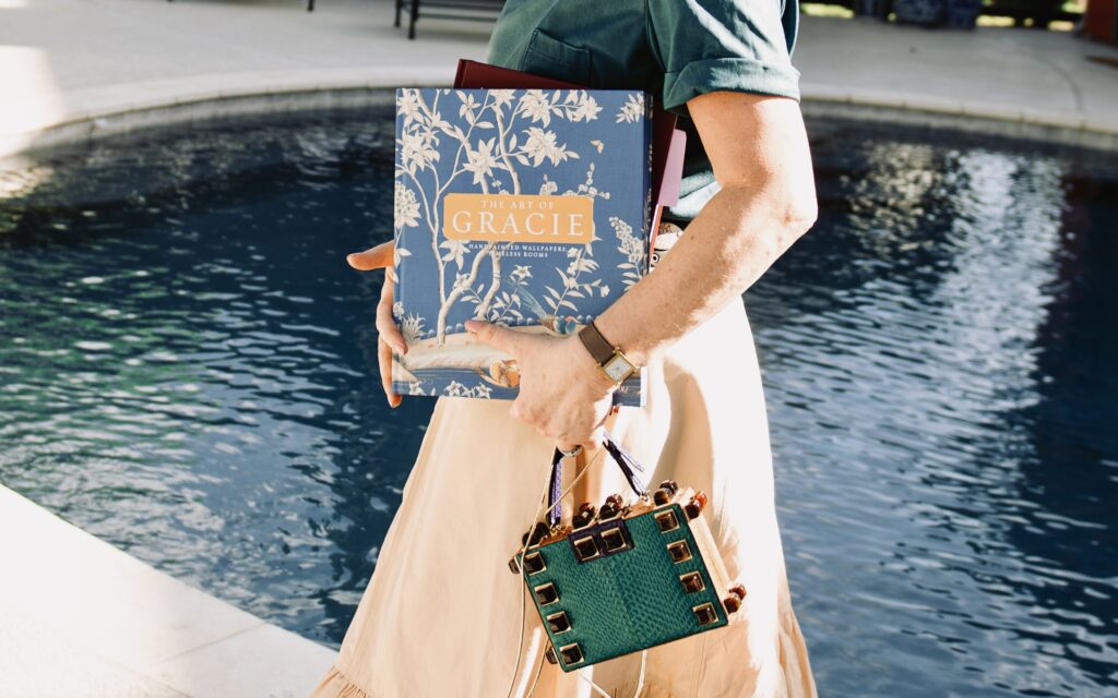 Derya Baysal with her Gracie book